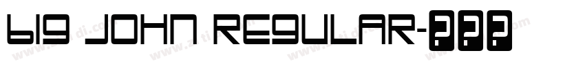 Big John Regular字体转换